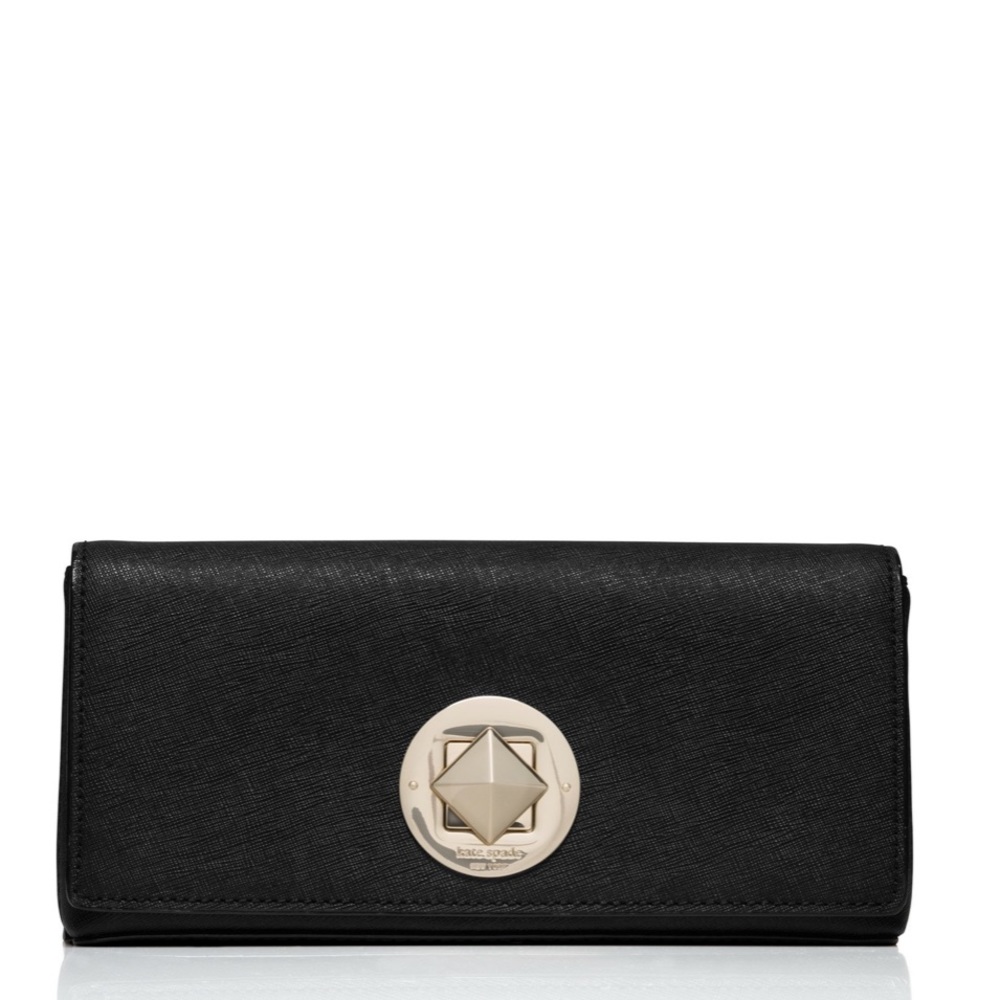 Kate Spade Keira Newbury Lane Leather Clutch
